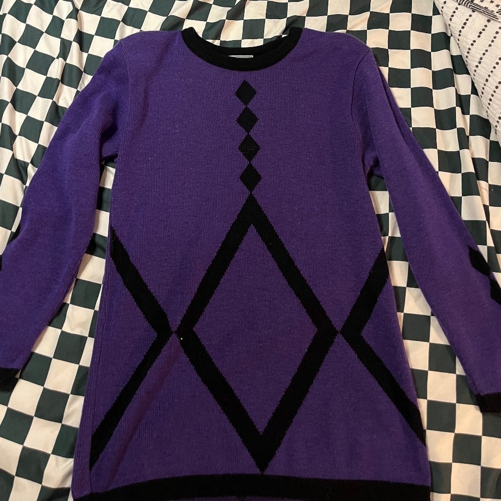 Vintage 80’s Purple Sweater